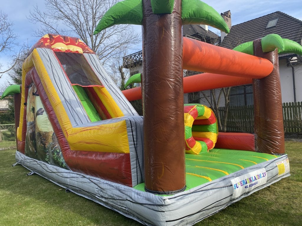 Piepusama atrakcija Dinozauru parks