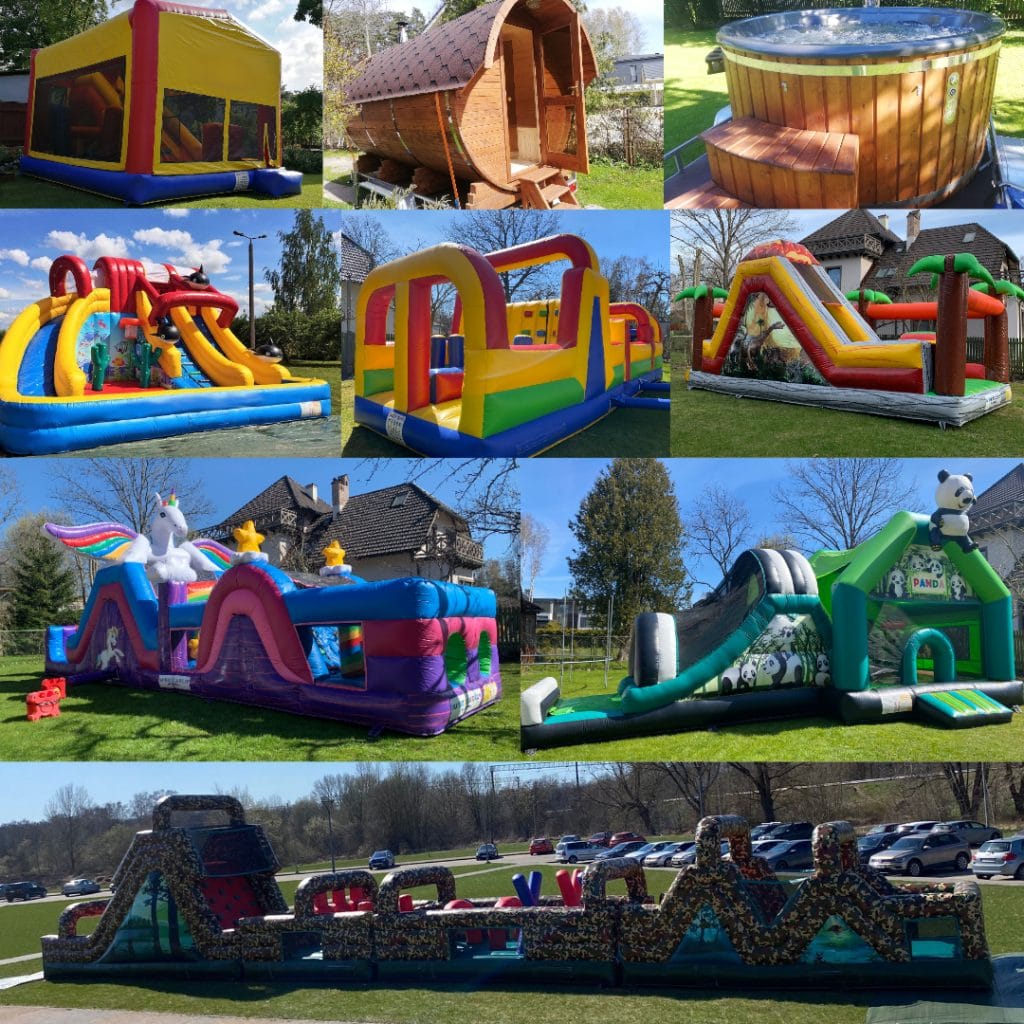 Piepūšamās atrakcijas