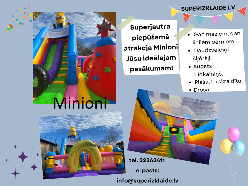 Piepūšamās atrakcijas